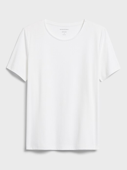 Luxe Touch Crew-Neck T-Shirt | Banana Republic