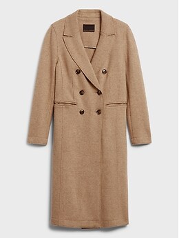 Banana republic italian melton car coat on sale