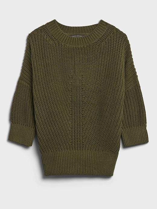 Organic Cotton Dolman Sweater | Banana Republic