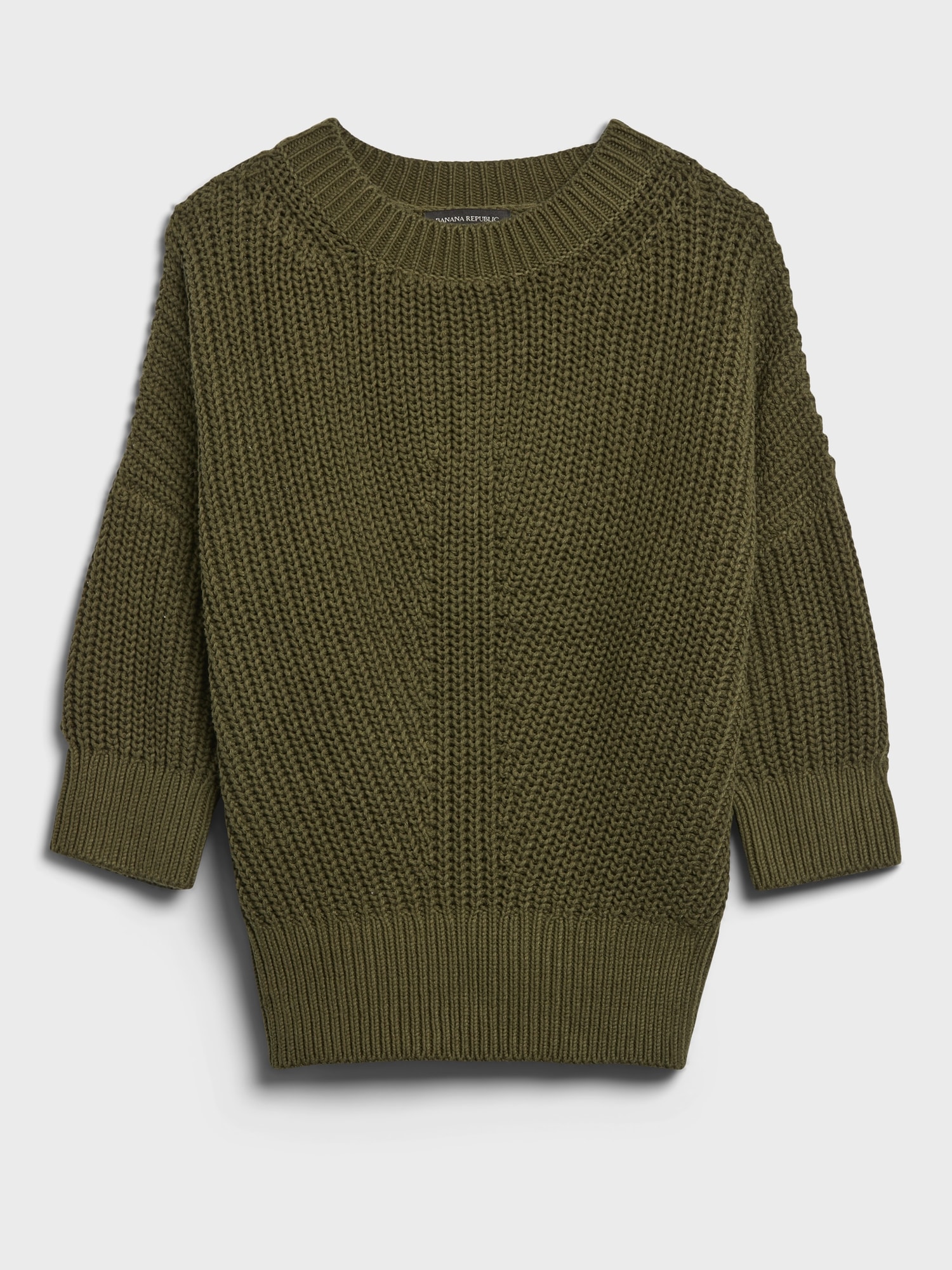 Conifer Organic Dolman Sweatshirt - Sage on Garmentory