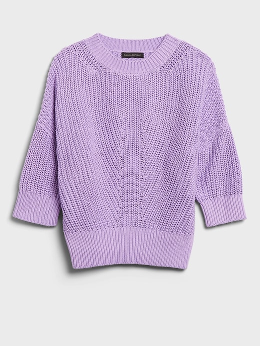 Organic Cotton Dolman Sweater | Banana Republic
