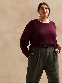 Ribbed Sweater in Responsible Wool