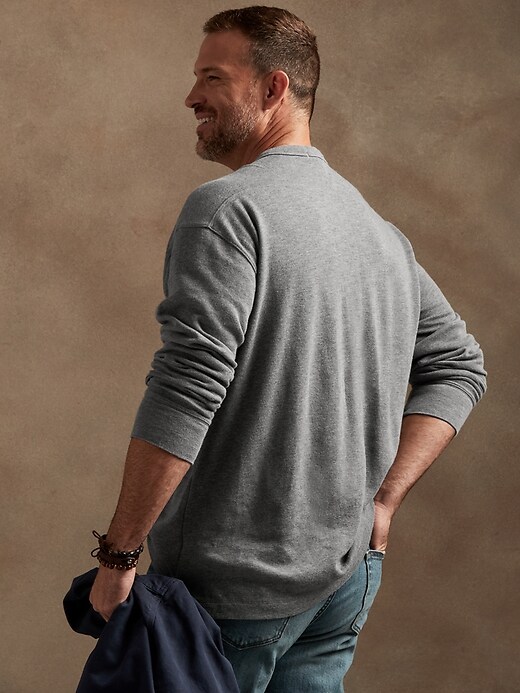 Image number 3 showing, Double-Knit Henley