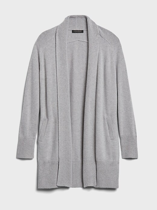 Image number 8 showing, Cashmere Long Cardigan Sweater