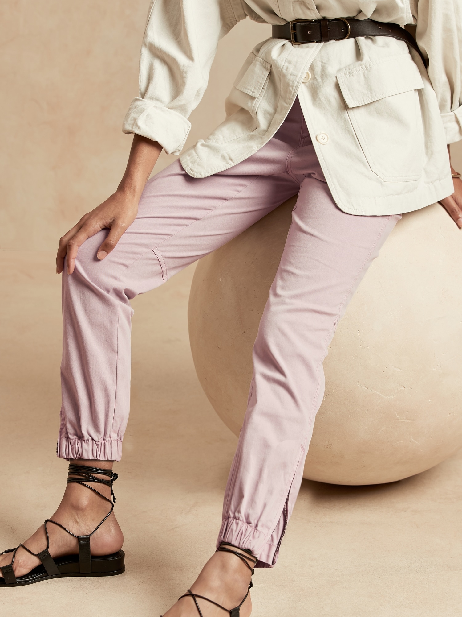 Petite Slim Utility Pant