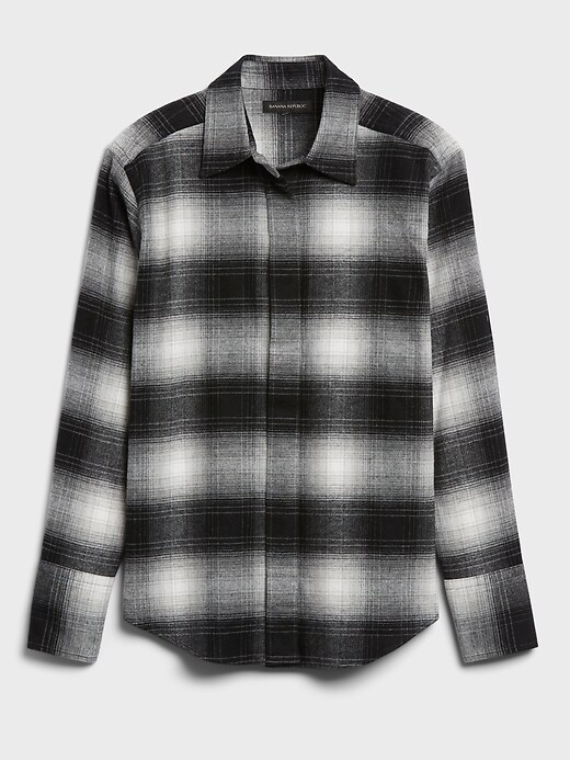 Image number 7 showing, Classic-Fit Organic Flannel Shirt