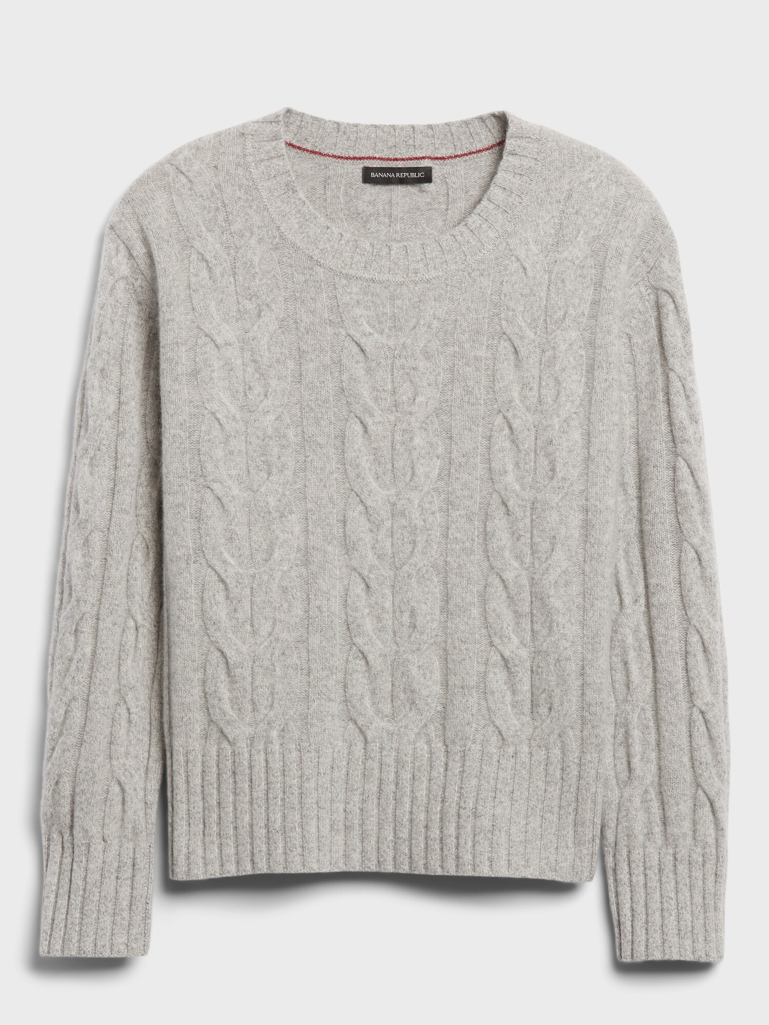 Italian Merino CableKnit Sweater Banana Republic