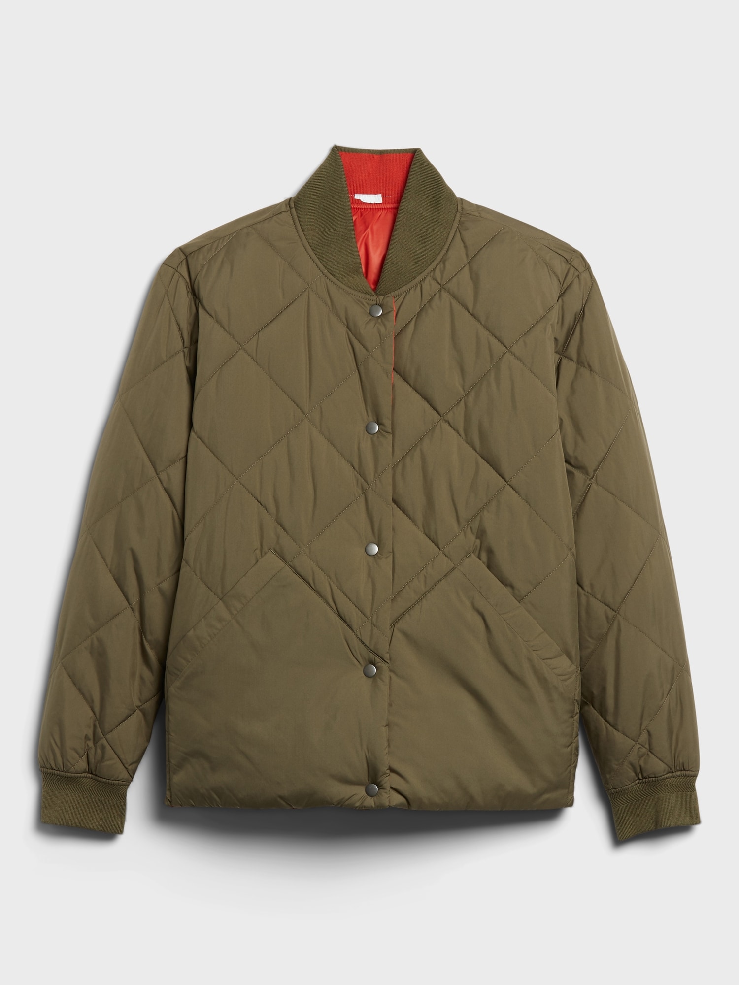 Reversible Quilted Bomber Jacket | Banana Republic