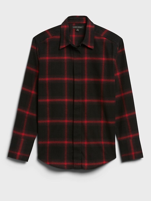 Image number 4 showing, Classic-Fit Organic Flannel Shirt