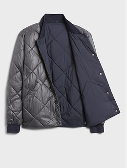 Reversible Quilted Bomber Jacket | Banana Republic