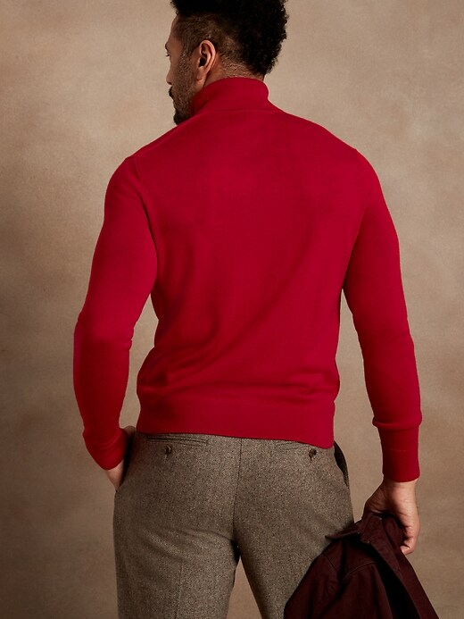 Image number 5 showing, Italian Merino Turtleneck Sweater