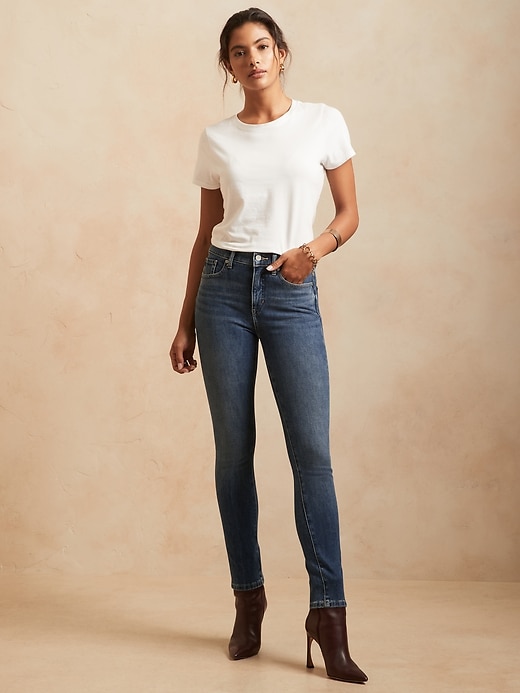 Image number 2 showing, High-Rise Slim Jean