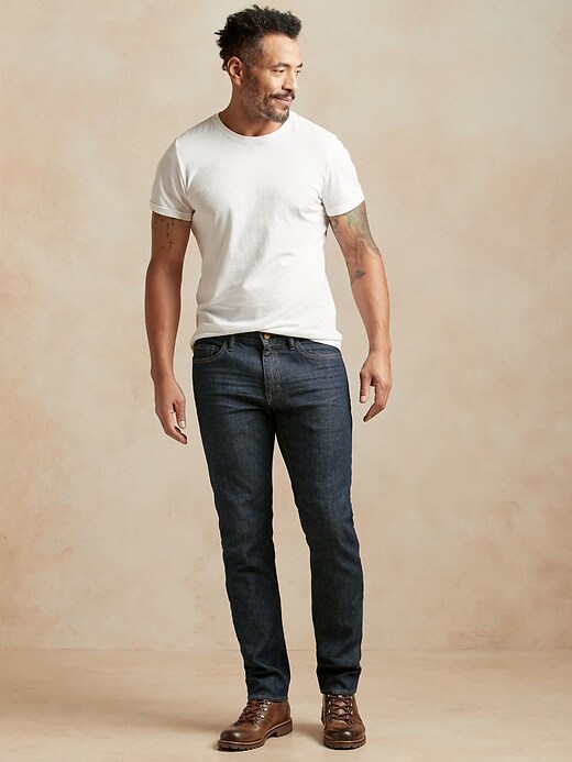 Image number 2 showing, Straight Organic Jean