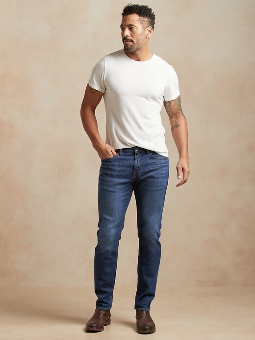 Image number 2 showing, Straight Organic Cotton Jean