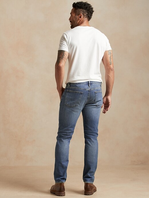 Image number 3 showing, Straight Organic Jean