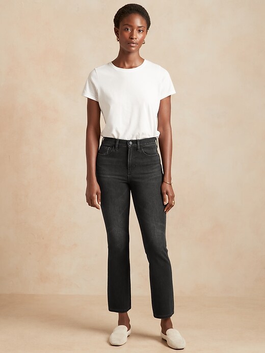 Image number 2 showing, The Crop-Boot Jean