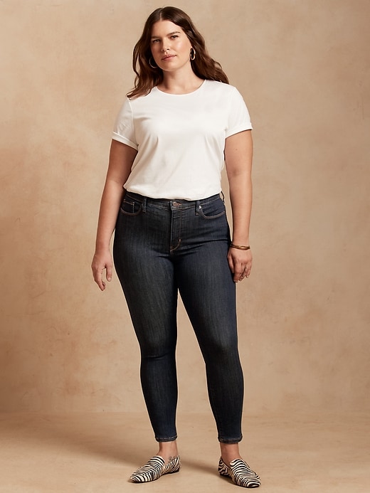 Image number 5 showing, Mid-Rise Skinny Soft Sculpt Jean
