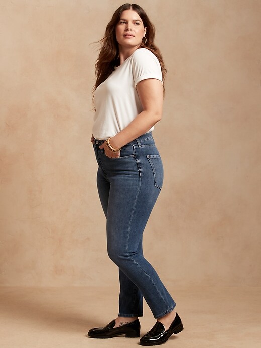 Image number 7 showing, High-Rise Slim Jean