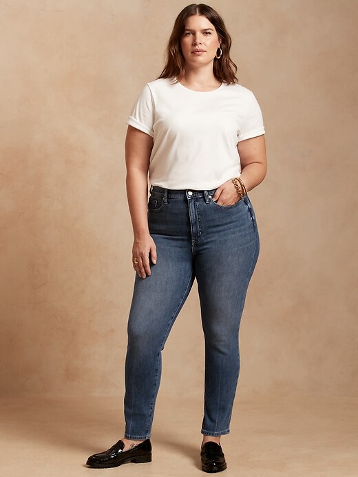 Image number 5 showing, High-Rise Slim Jean