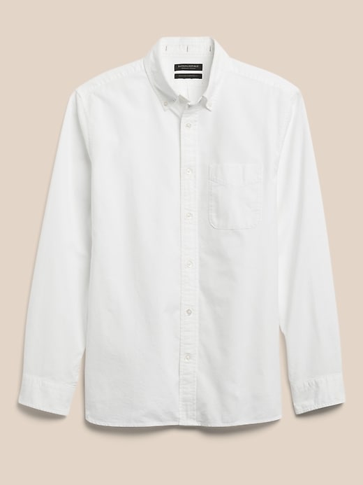 Image number 4 showing, Untucked Standard-Fit Oxford Shirt