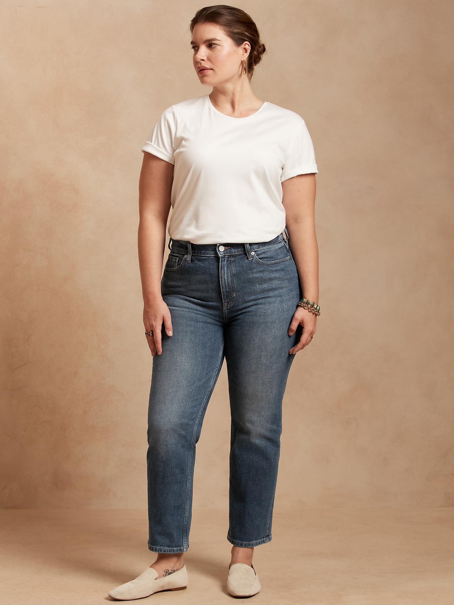 The Straight Ankle Jean