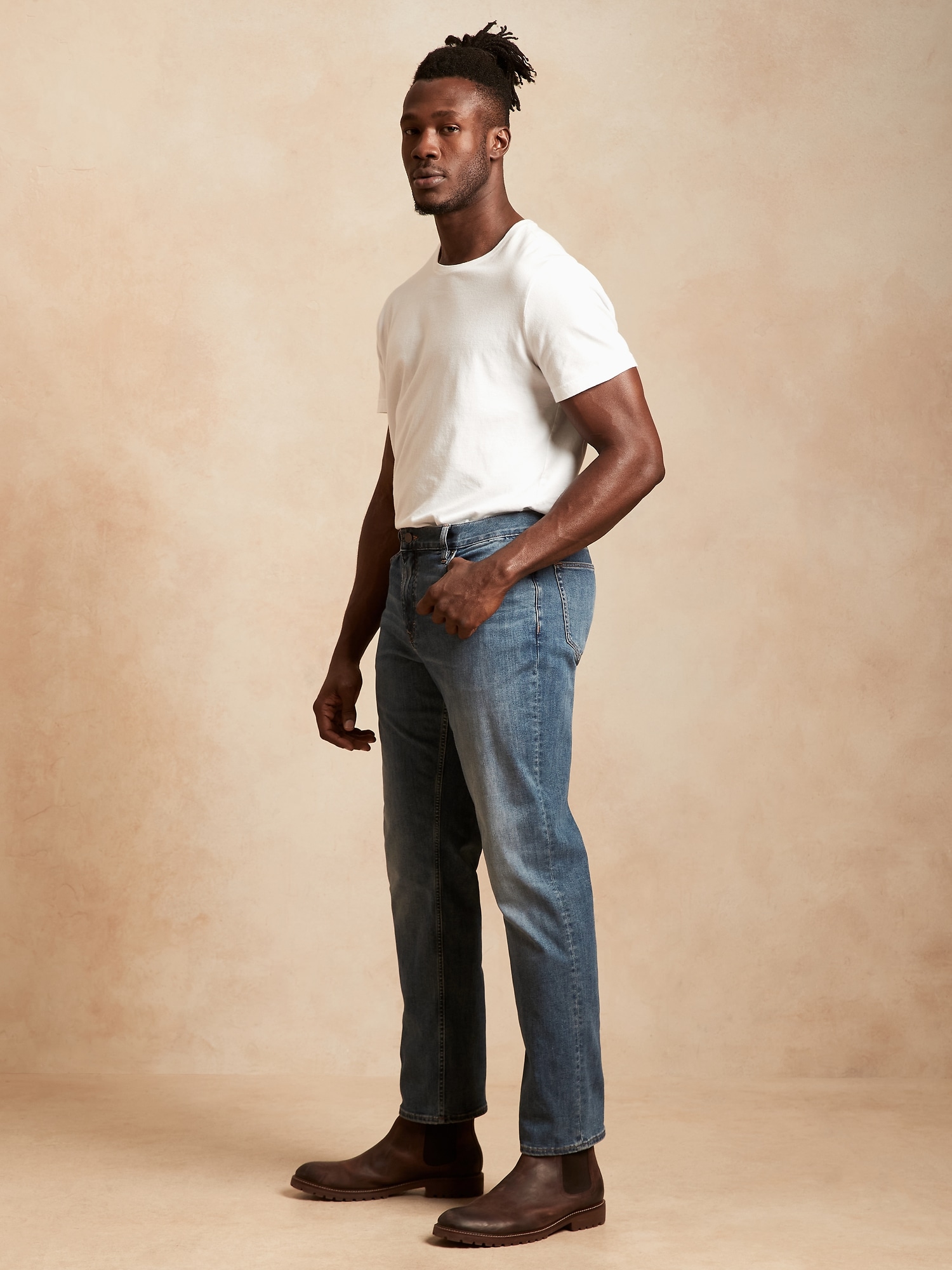 Slim Dry Indigo® Traveler Jean