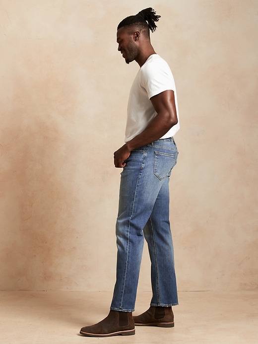Image number 8 showing, Straight Organic Jean