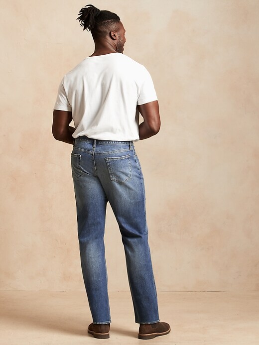 Image number 7 showing, Straight Organic Jean