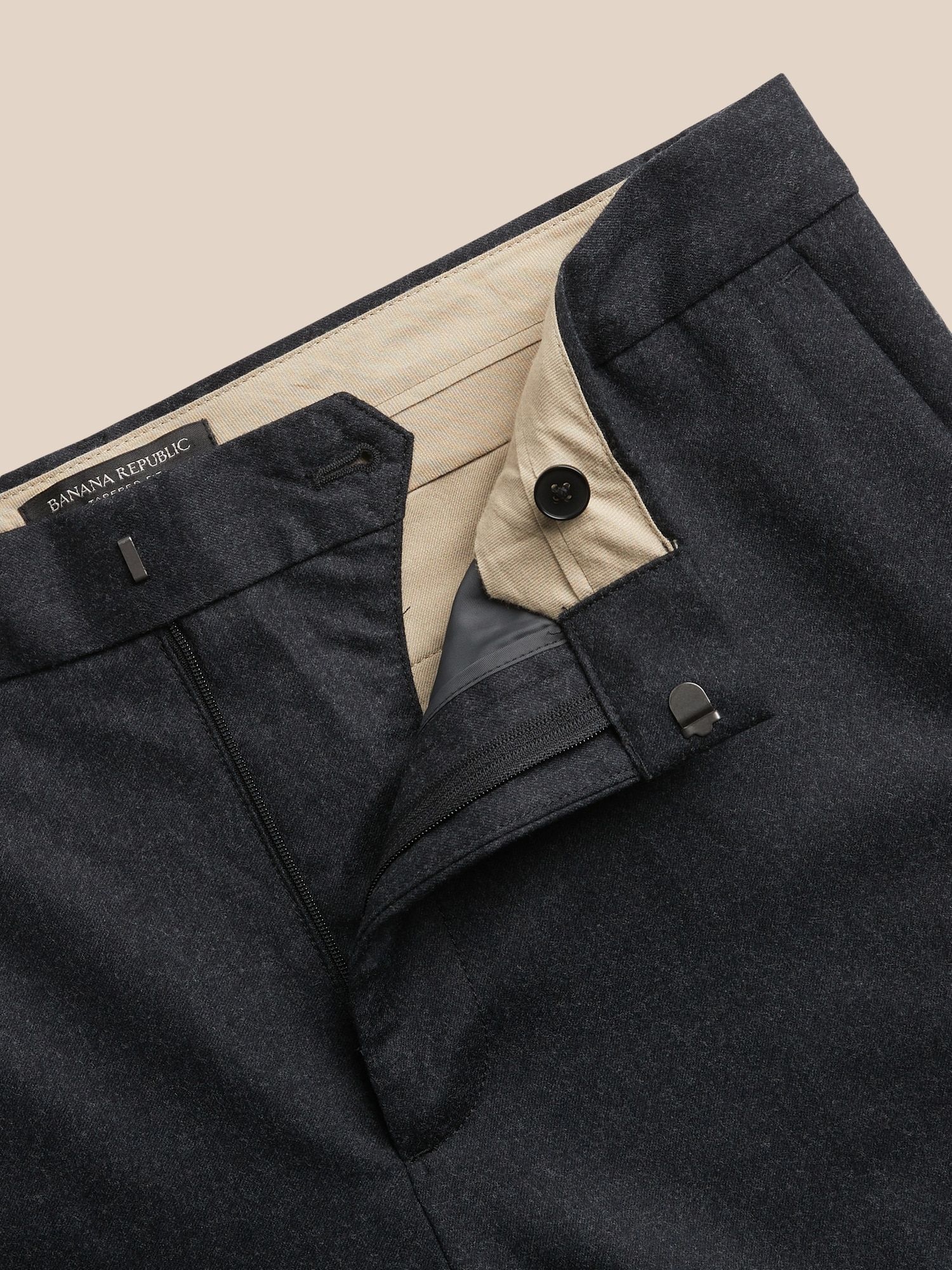 Tapered Perfect Flannel Dress Pant