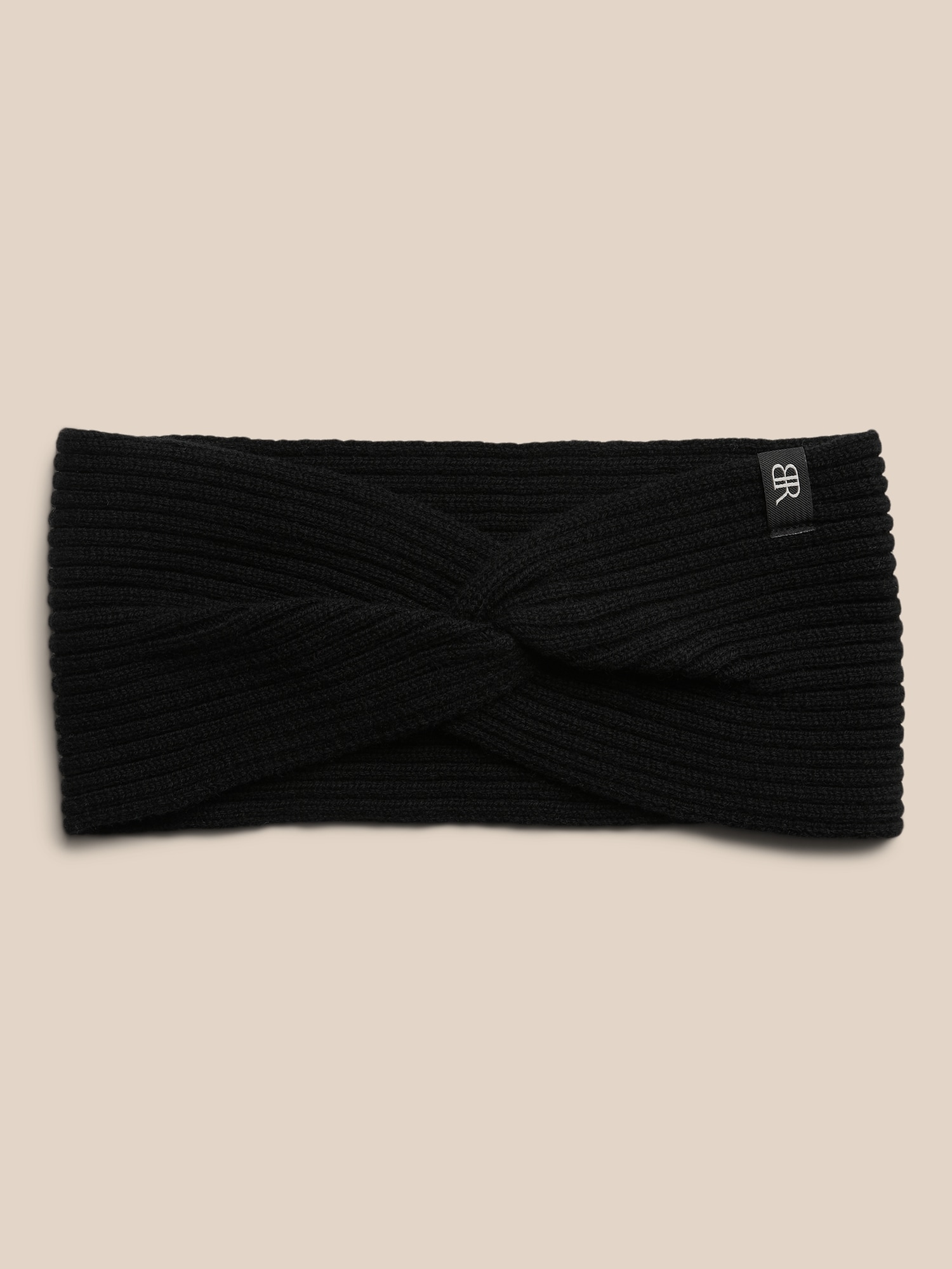 Wool-Cashmere Twist Headband | Banana Republic