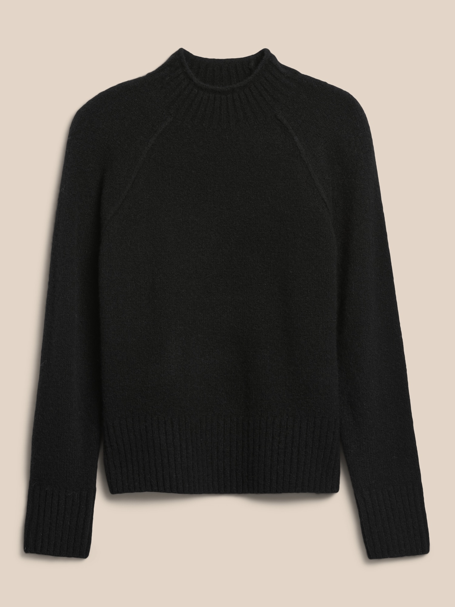 Relaxed Mock-Neck Sweater | Banana Republic