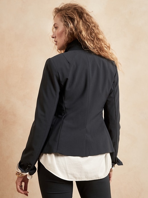 Image number 2 showing, Classic-Fit Washable Italian Wool-Blend Blazer