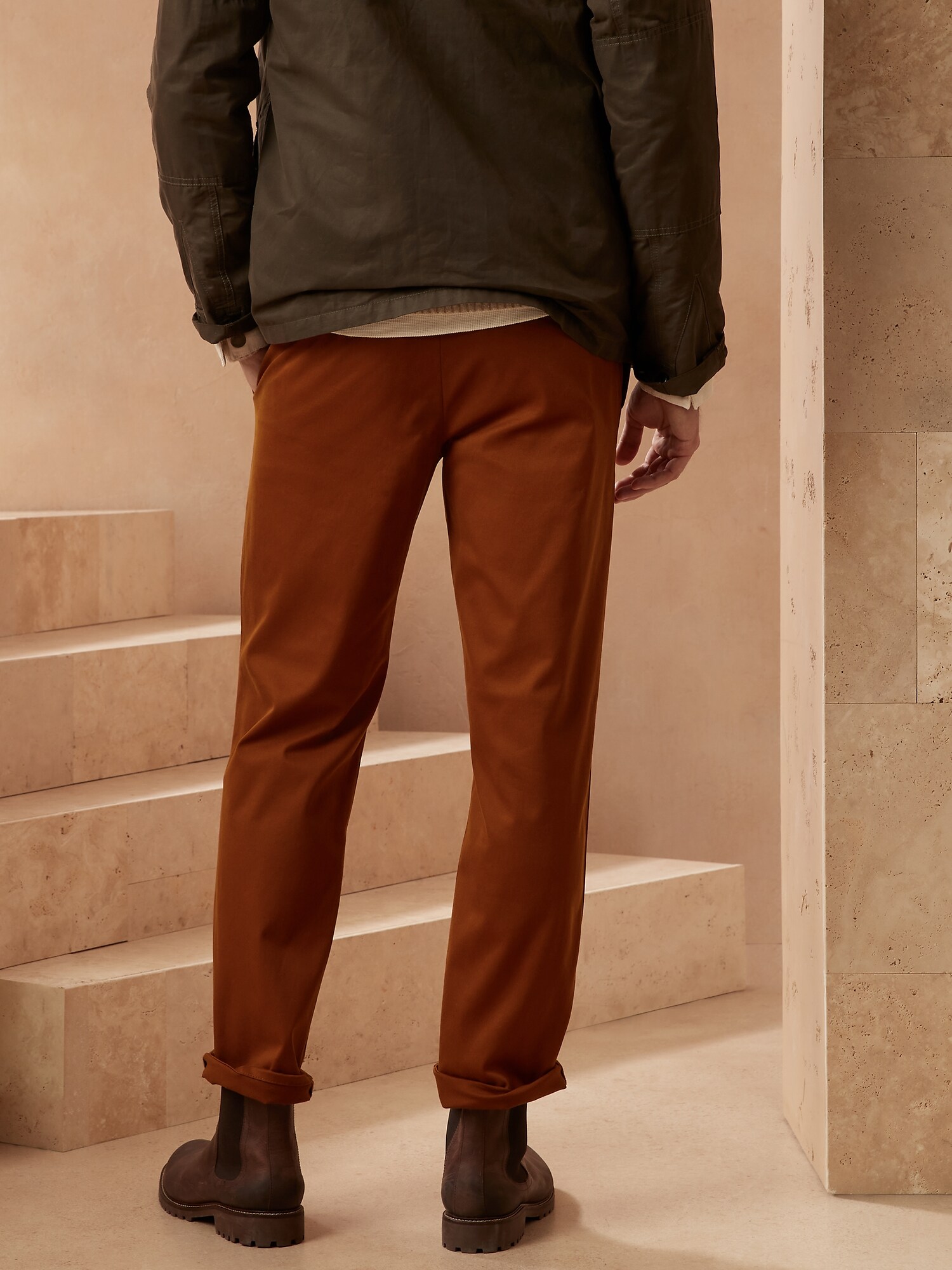 【こうすけ】 BANANA REPUBLIC Banana Republic Men's Flat Front Pant | Costco
