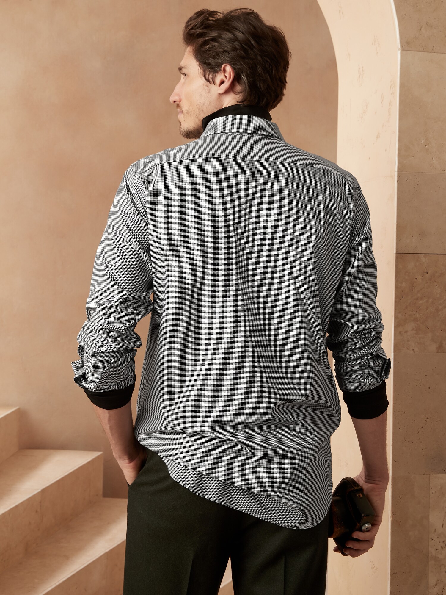 Standard NonIron Dress Shirt Banana Republic