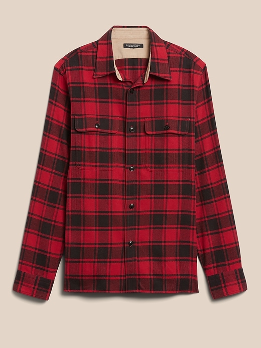 Utility Flannel Shirt | Banana Republic