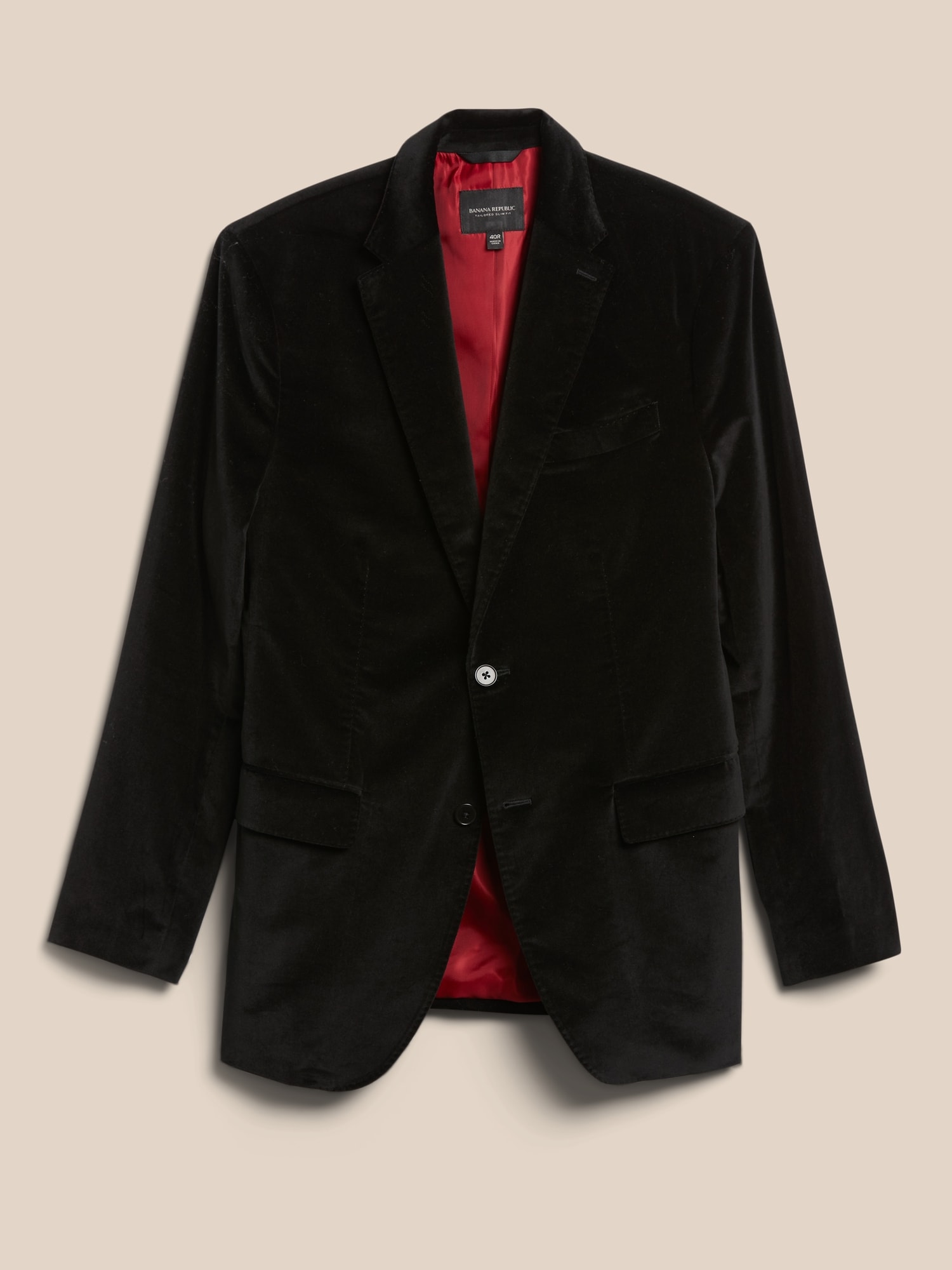 Velvet Blazer Banana Republic 