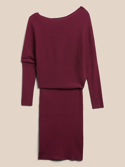 colleta off shoulder sweater dress Colleta Off-Shoulder Sweater Dress
