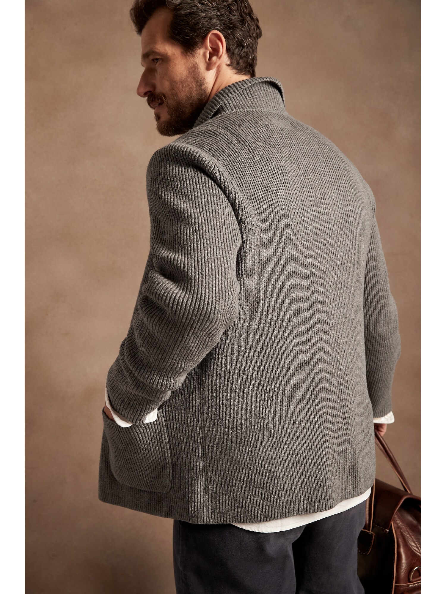 oversized sweater jacket