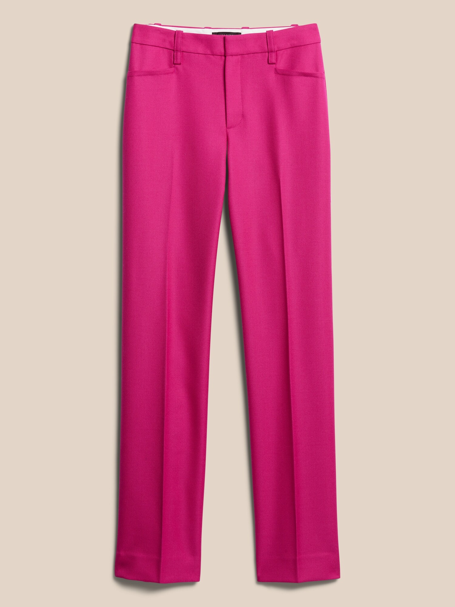 Lido Straight Wool Pant Banana Republic