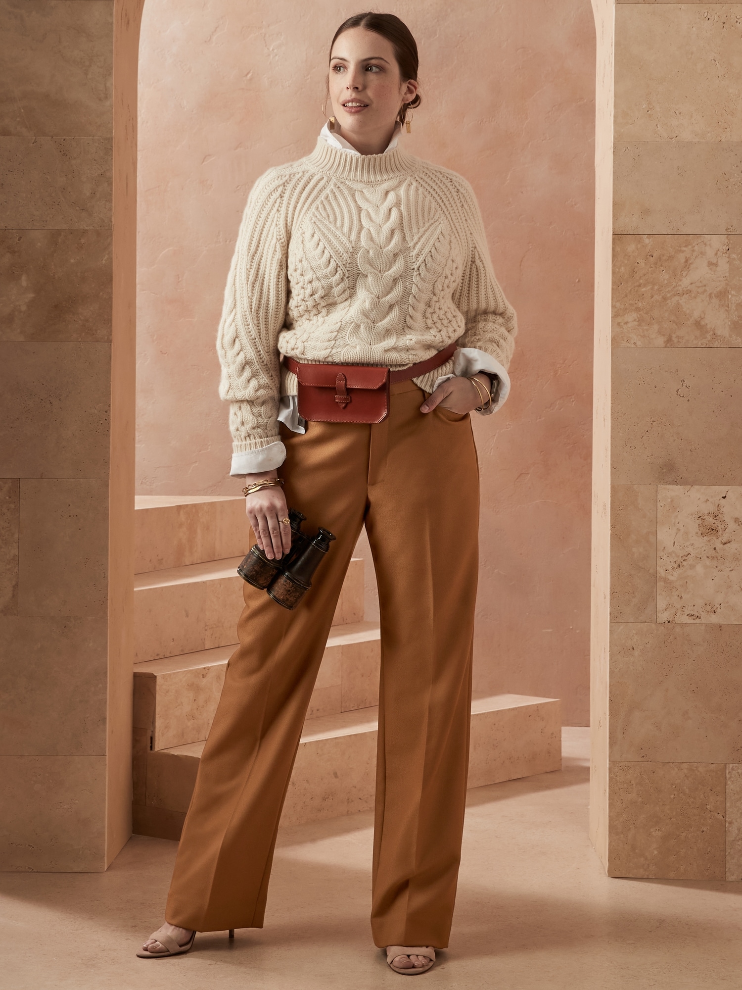 Image number 6 showing, Lido Straight Italian Wool Pant
