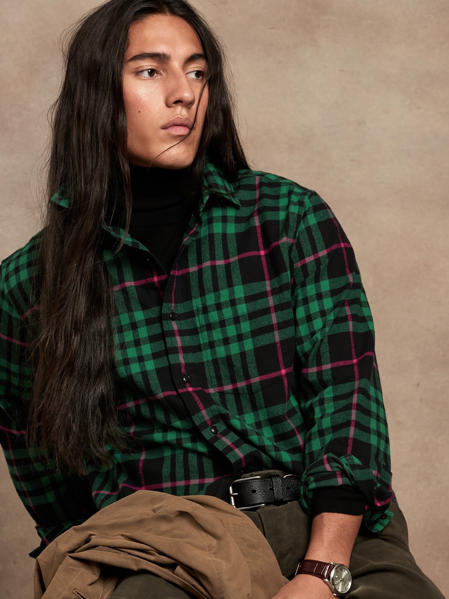 Organic Flannel Shirt | Banana Republic