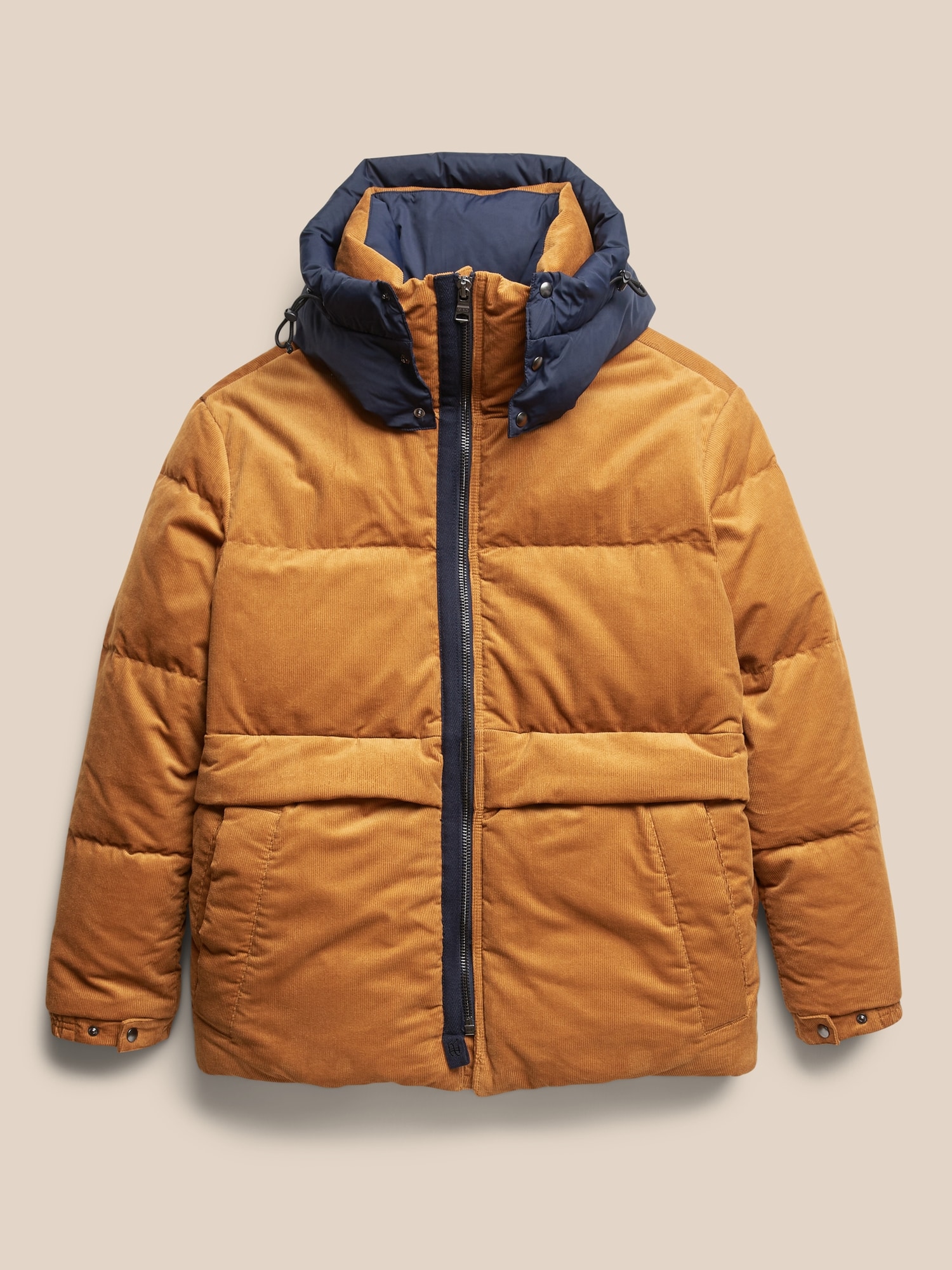 zara corduroy puffer jacket mens