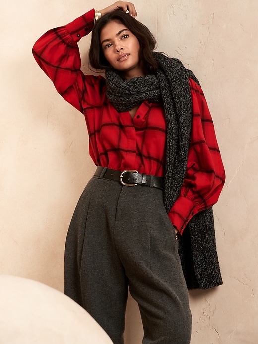 Plaid jumper clearance pants