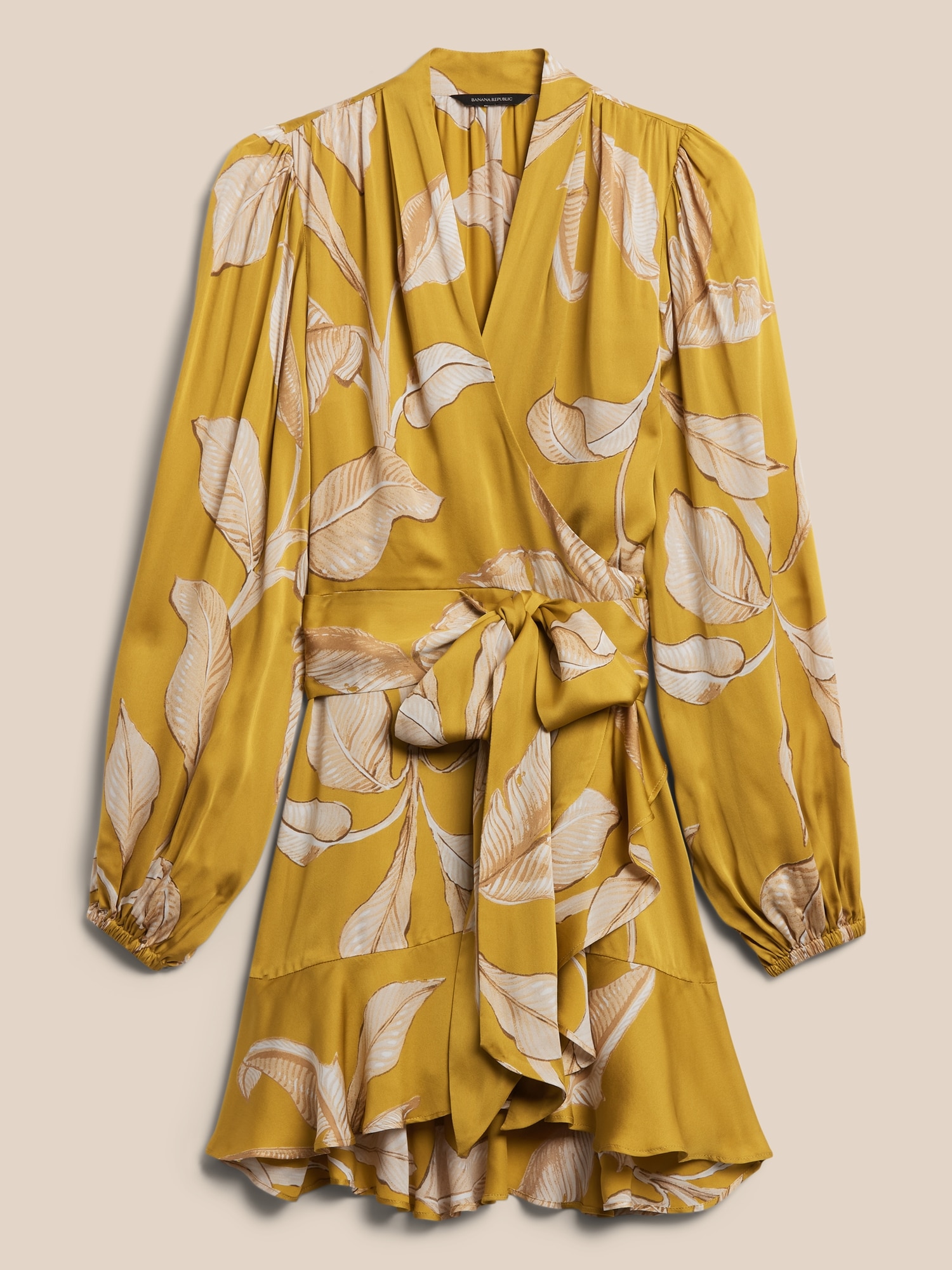 Banana republic store yellow floral dress