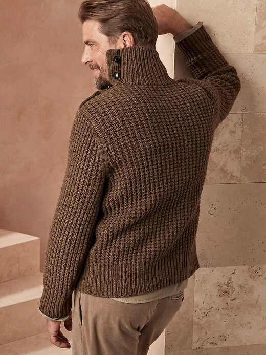 Image number 2 showing, Shoulder-Button Sweater