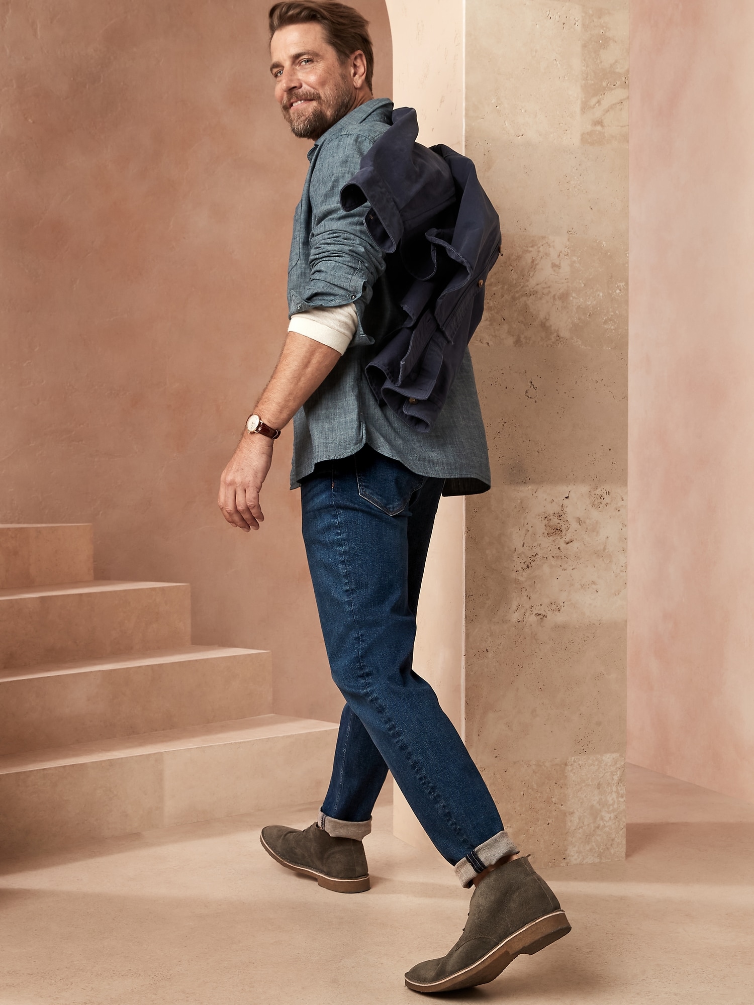 Tapered World Traveler Jean