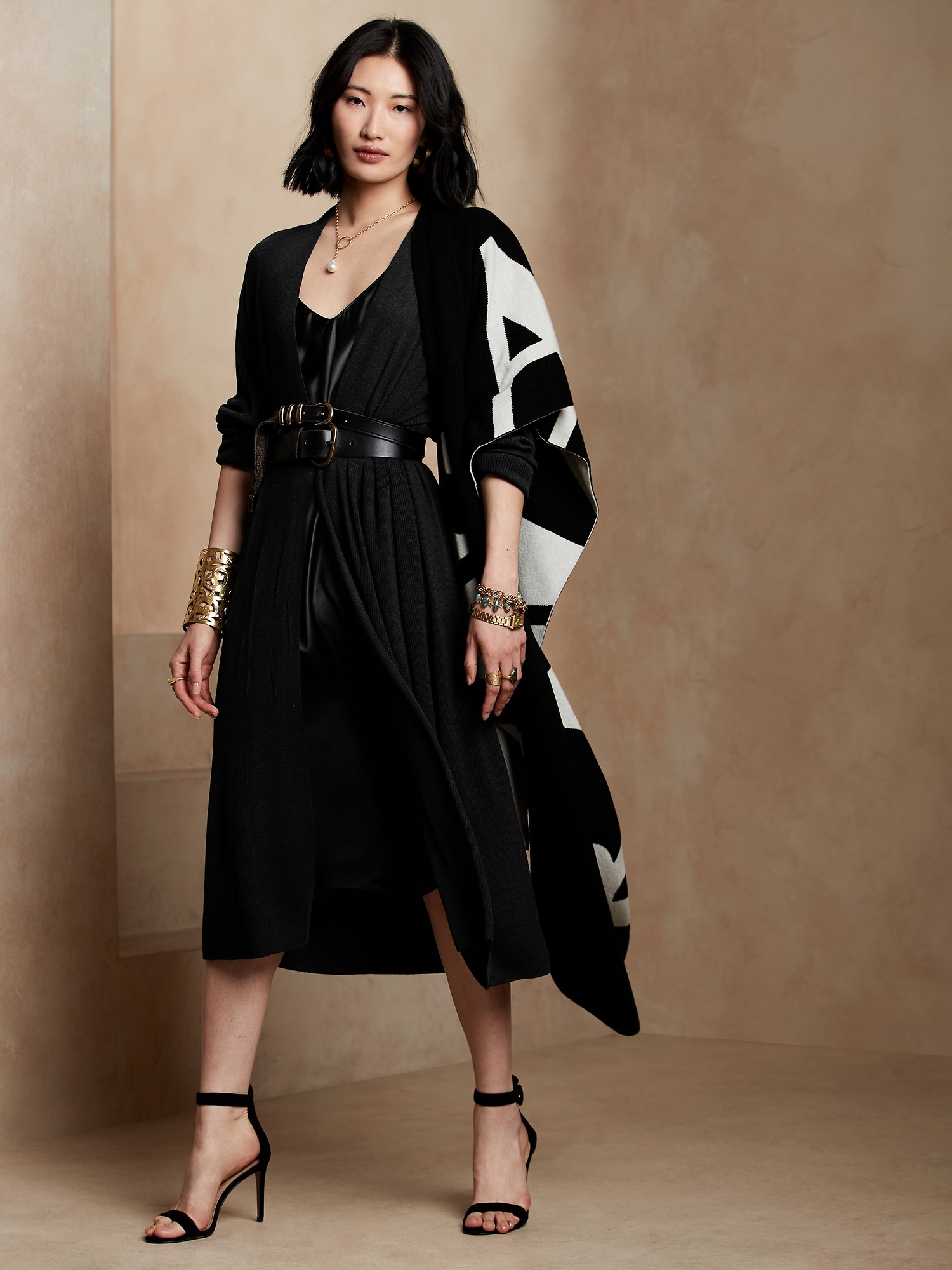 banana republic duster cardigan