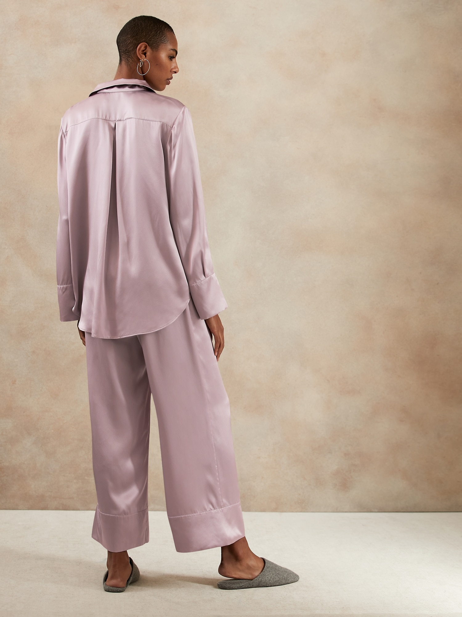 Silk Pajama Pant Set