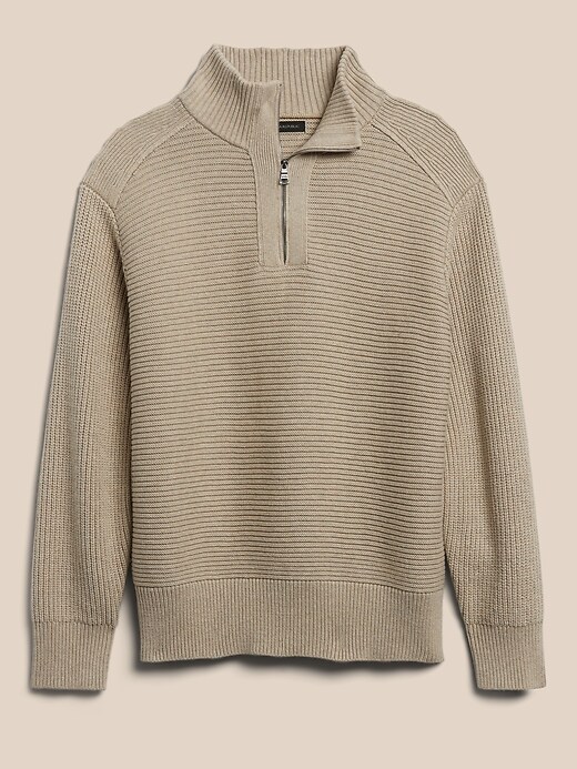 Image number 4 showing, Half-Zip Sweater