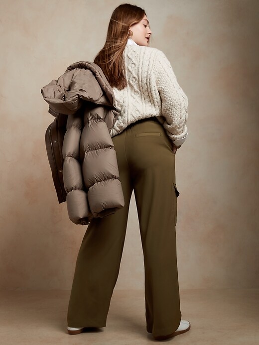 Image number 4 showing, BR SPORT High + Wide Cargo Pant